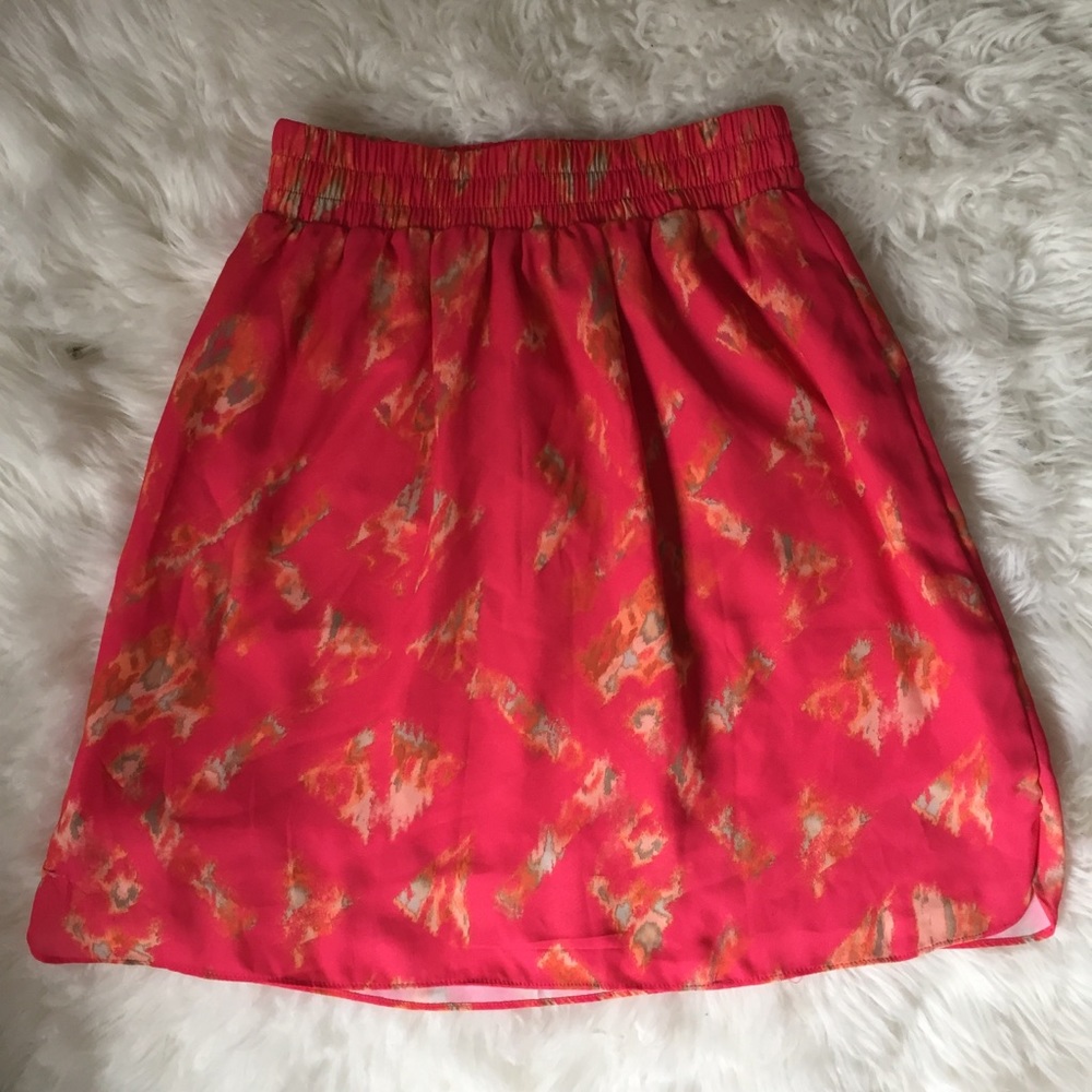 Mossimo Sz small Petite coral Waistband lining min
